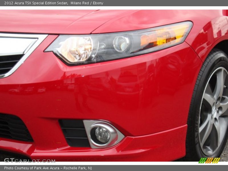 Milano Red / Ebony 2012 Acura TSX Special Edition Sedan