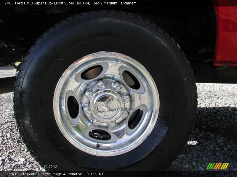  2003 F350 Super Duty Lariat SuperCab 4x4 Wheel