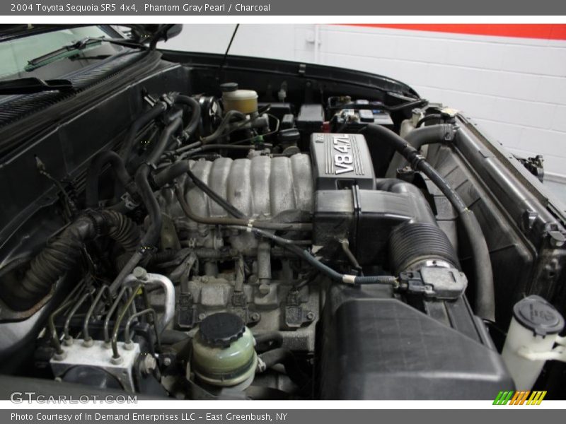 Phantom Gray Pearl / Charcoal 2004 Toyota Sequoia SR5 4x4