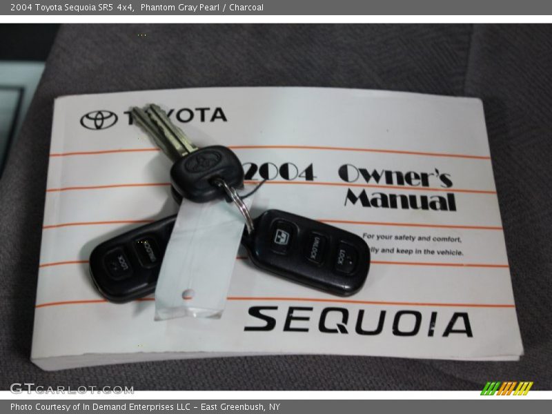 Phantom Gray Pearl / Charcoal 2004 Toyota Sequoia SR5 4x4