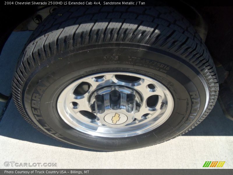 Sandstone Metallic / Tan 2004 Chevrolet Silverado 2500HD LS Extended Cab 4x4