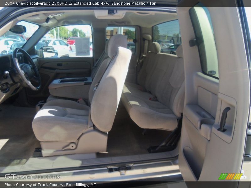 Sandstone Metallic / Tan 2004 Chevrolet Silverado 2500HD LS Extended Cab 4x4