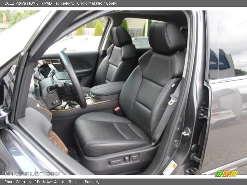 Grigio Metallic / Ebony 2012 Acura MDX SH-AWD Technology