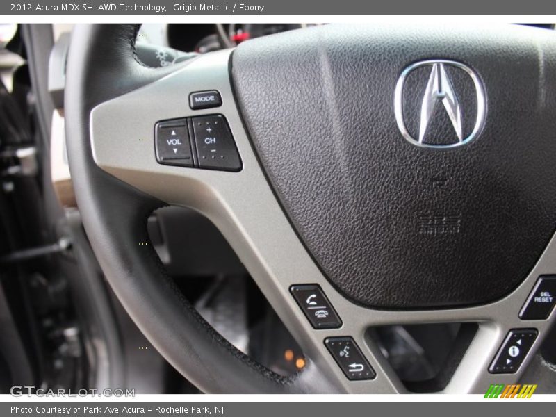 Grigio Metallic / Ebony 2012 Acura MDX SH-AWD Technology
