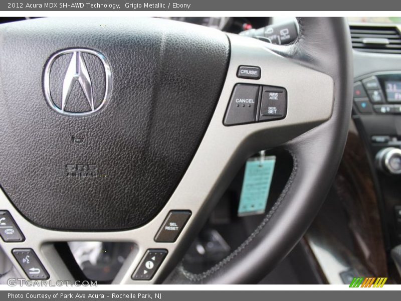 Grigio Metallic / Ebony 2012 Acura MDX SH-AWD Technology