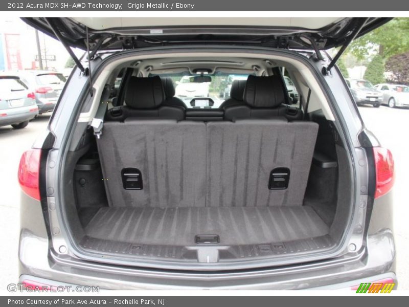 Grigio Metallic / Ebony 2012 Acura MDX SH-AWD Technology