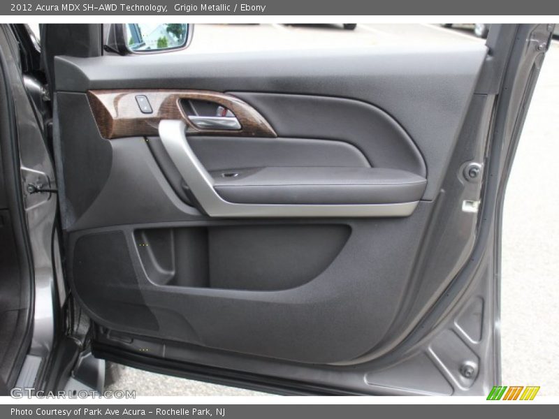 Grigio Metallic / Ebony 2012 Acura MDX SH-AWD Technology