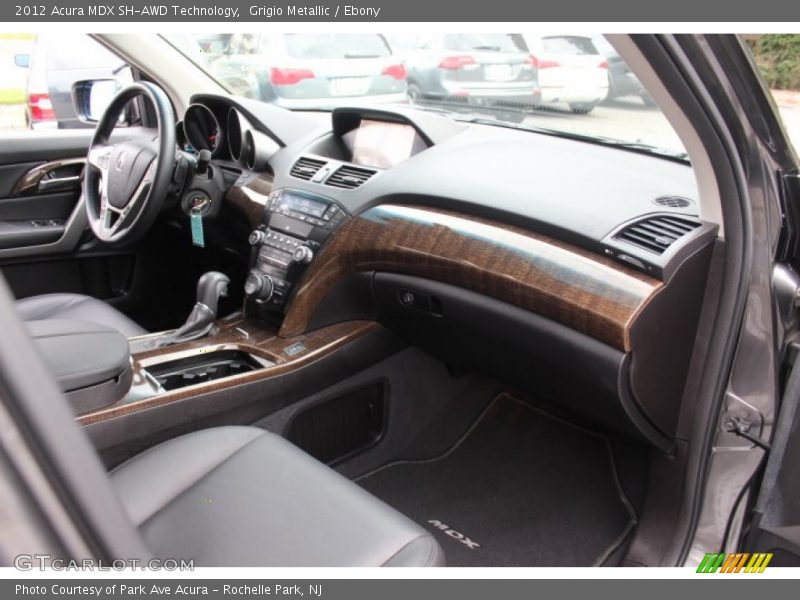 Grigio Metallic / Ebony 2012 Acura MDX SH-AWD Technology