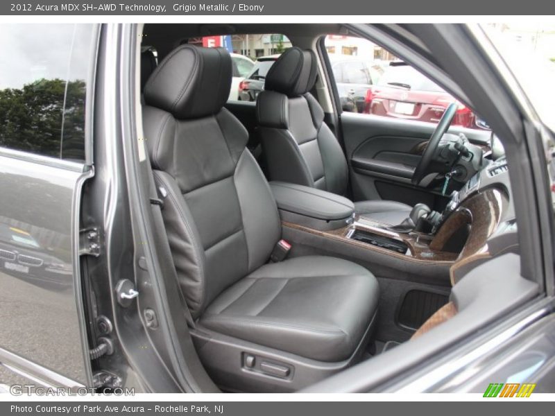 Grigio Metallic / Ebony 2012 Acura MDX SH-AWD Technology
