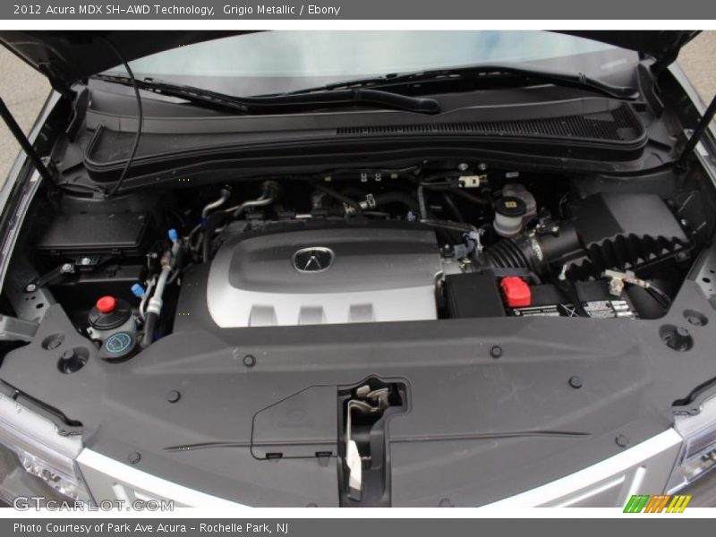 Grigio Metallic / Ebony 2012 Acura MDX SH-AWD Technology