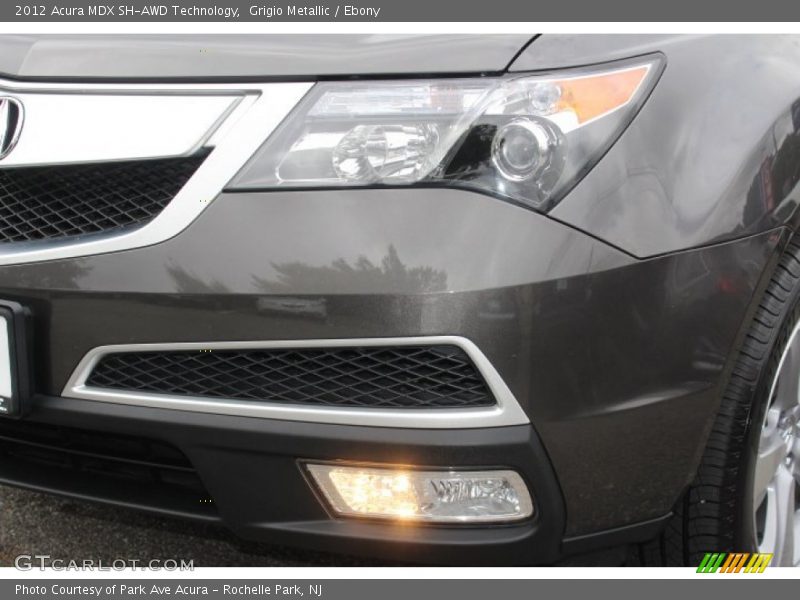 Grigio Metallic / Ebony 2012 Acura MDX SH-AWD Technology