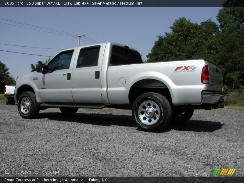 Silver Metallic / Medium Flint 2005 Ford F350 Super Duty XLT Crew Cab 4x4