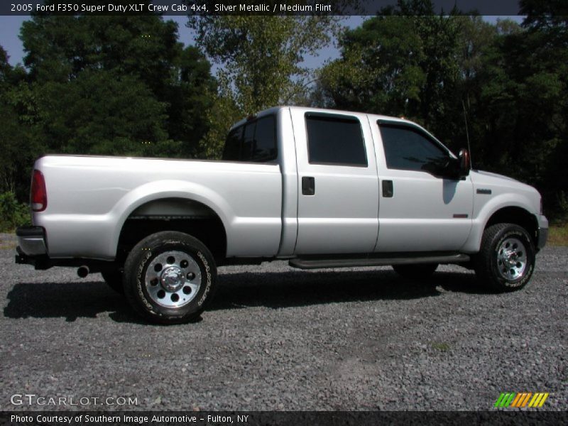 Silver Metallic / Medium Flint 2005 Ford F350 Super Duty XLT Crew Cab 4x4