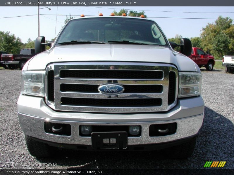 Silver Metallic / Medium Flint 2005 Ford F350 Super Duty XLT Crew Cab 4x4