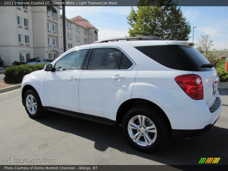Summit White / Light Titanium/Jet Black 2011 Chevrolet Equinox LT