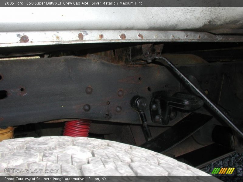Silver Metallic / Medium Flint 2005 Ford F350 Super Duty XLT Crew Cab 4x4