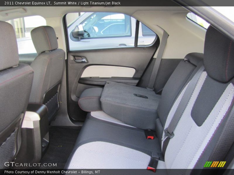 Summit White / Light Titanium/Jet Black 2011 Chevrolet Equinox LT