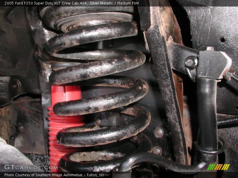 Silver Metallic / Medium Flint 2005 Ford F350 Super Duty XLT Crew Cab 4x4