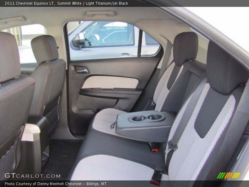 Summit White / Light Titanium/Jet Black 2011 Chevrolet Equinox LT