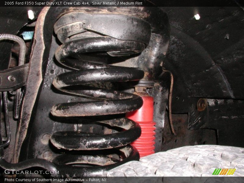 Silver Metallic / Medium Flint 2005 Ford F350 Super Duty XLT Crew Cab 4x4