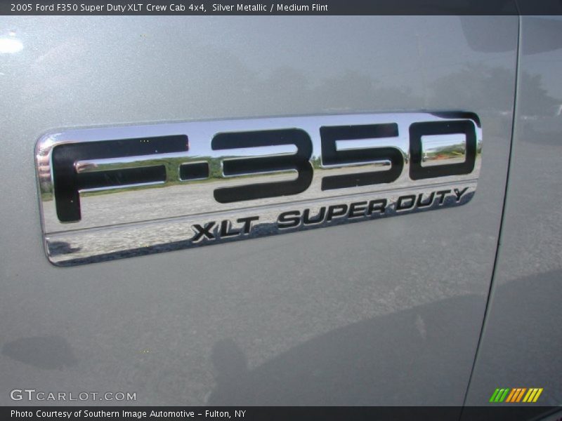 Silver Metallic / Medium Flint 2005 Ford F350 Super Duty XLT Crew Cab 4x4