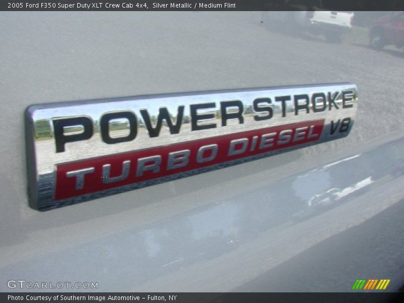 Silver Metallic / Medium Flint 2005 Ford F350 Super Duty XLT Crew Cab 4x4