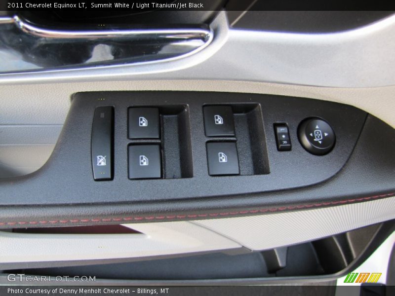 Summit White / Light Titanium/Jet Black 2011 Chevrolet Equinox LT