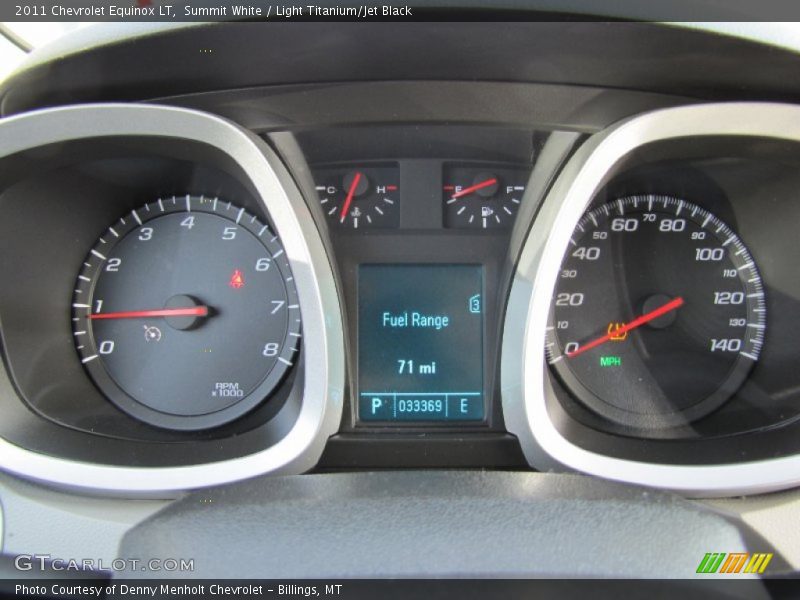Summit White / Light Titanium/Jet Black 2011 Chevrolet Equinox LT