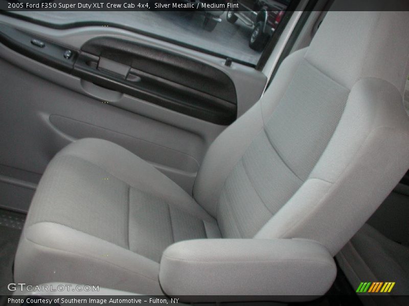Silver Metallic / Medium Flint 2005 Ford F350 Super Duty XLT Crew Cab 4x4