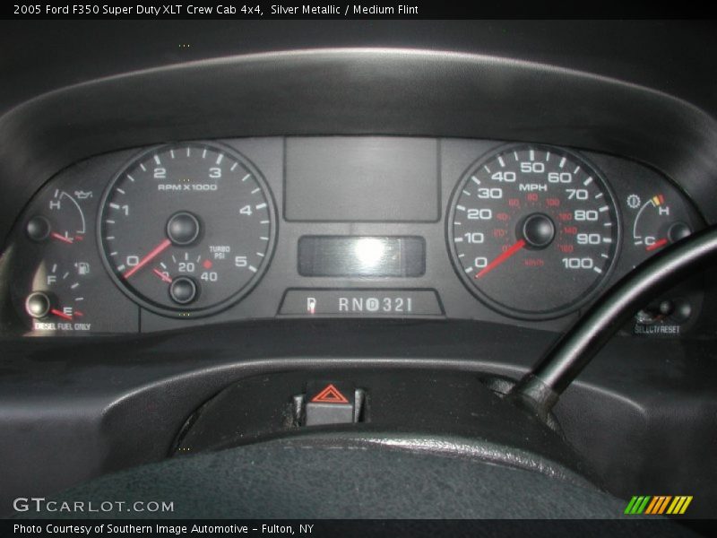 Silver Metallic / Medium Flint 2005 Ford F350 Super Duty XLT Crew Cab 4x4
