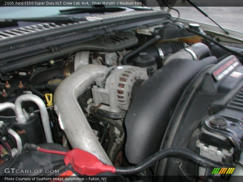 Silver Metallic / Medium Flint 2005 Ford F350 Super Duty XLT Crew Cab 4x4