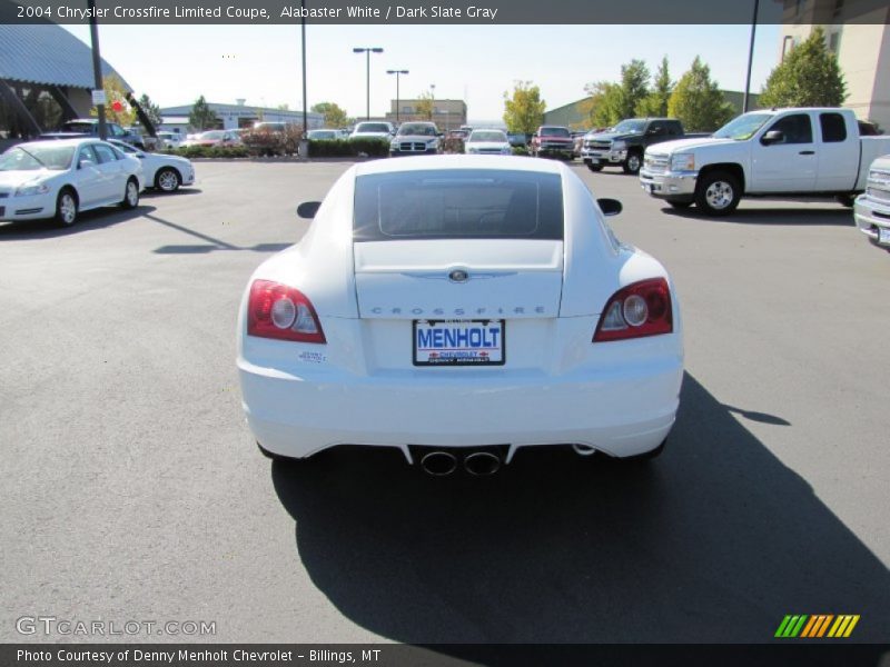 Alabaster White / Dark Slate Gray 2004 Chrysler Crossfire Limited Coupe