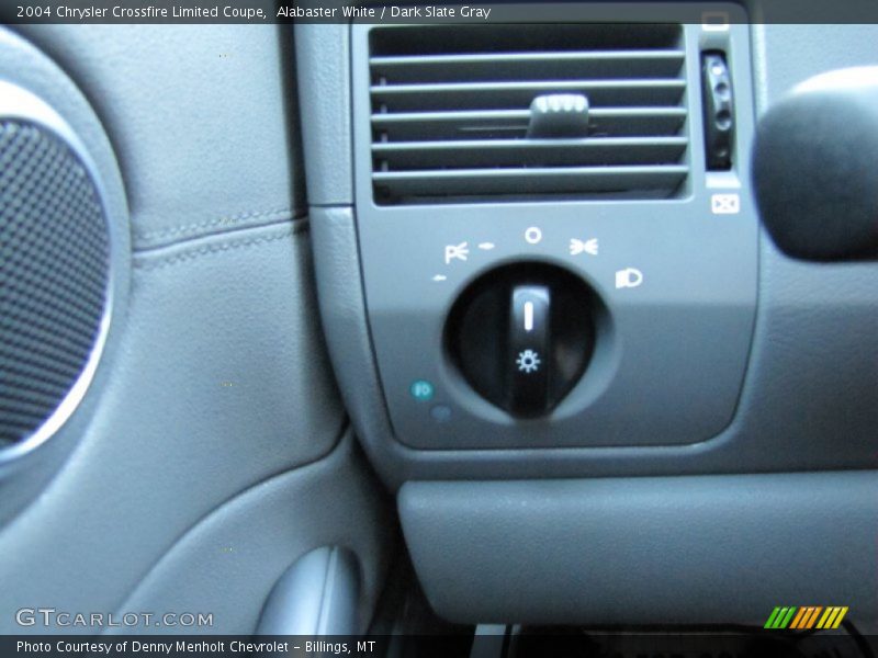 Alabaster White / Dark Slate Gray 2004 Chrysler Crossfire Limited Coupe