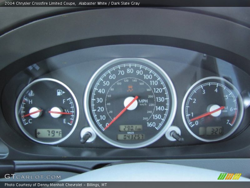  2004 Crossfire Limited Coupe Limited Coupe Gauges