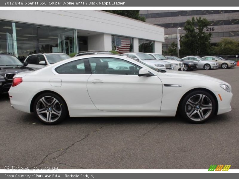  2012 6 Series 650i Coupe Alpine White