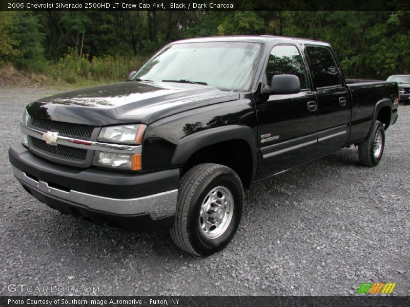 Black / Dark Charcoal 2006 Chevrolet Silverado 2500HD LT Crew Cab 4x4