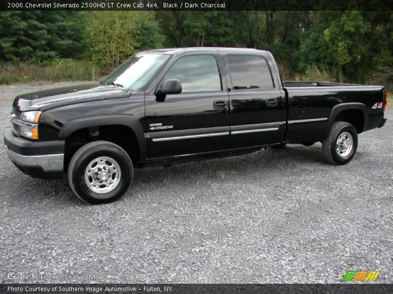 Black / Dark Charcoal 2006 Chevrolet Silverado 2500HD LT Crew Cab 4x4