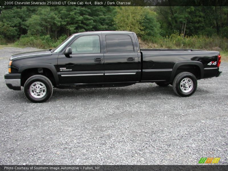 Black / Dark Charcoal 2006 Chevrolet Silverado 2500HD LT Crew Cab 4x4