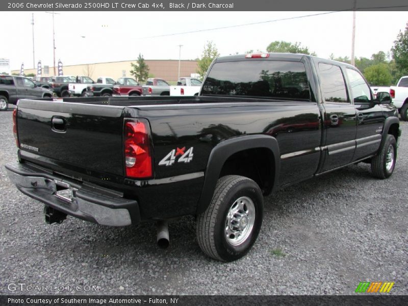 Black / Dark Charcoal 2006 Chevrolet Silverado 2500HD LT Crew Cab 4x4