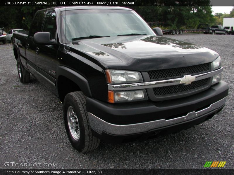 Black / Dark Charcoal 2006 Chevrolet Silverado 2500HD LT Crew Cab 4x4