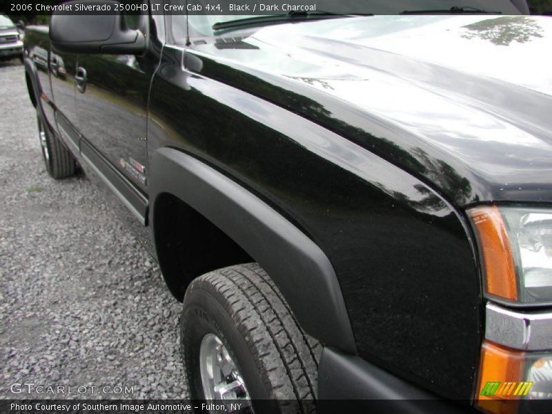 Black / Dark Charcoal 2006 Chevrolet Silverado 2500HD LT Crew Cab 4x4