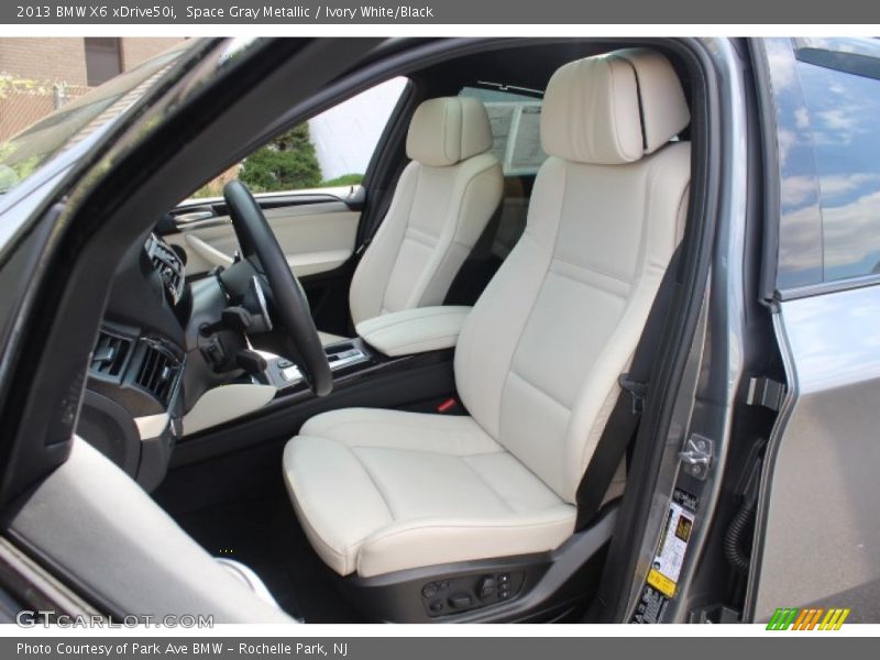 Front Seat of 2013 X6 xDrive50i