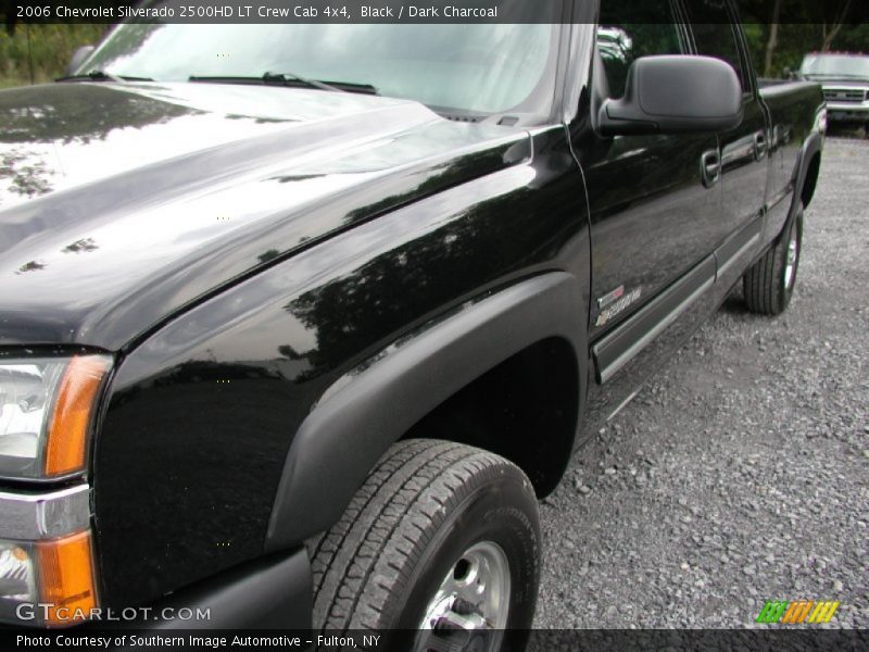 Black / Dark Charcoal 2006 Chevrolet Silverado 2500HD LT Crew Cab 4x4