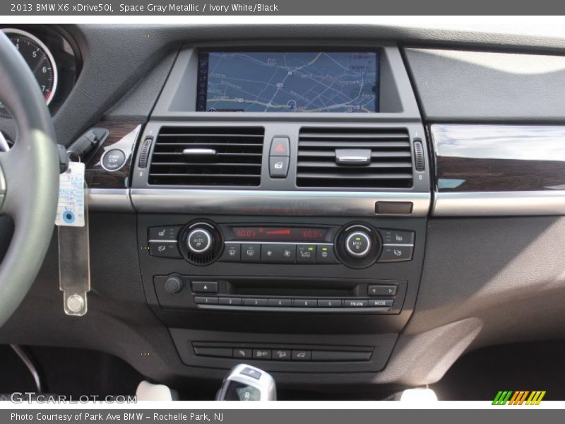Controls of 2013 X6 xDrive50i