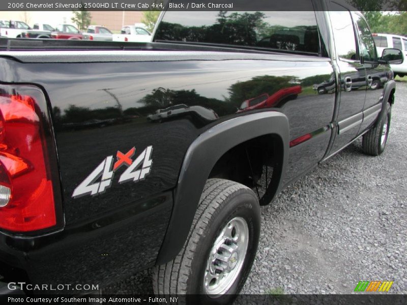 Black / Dark Charcoal 2006 Chevrolet Silverado 2500HD LT Crew Cab 4x4