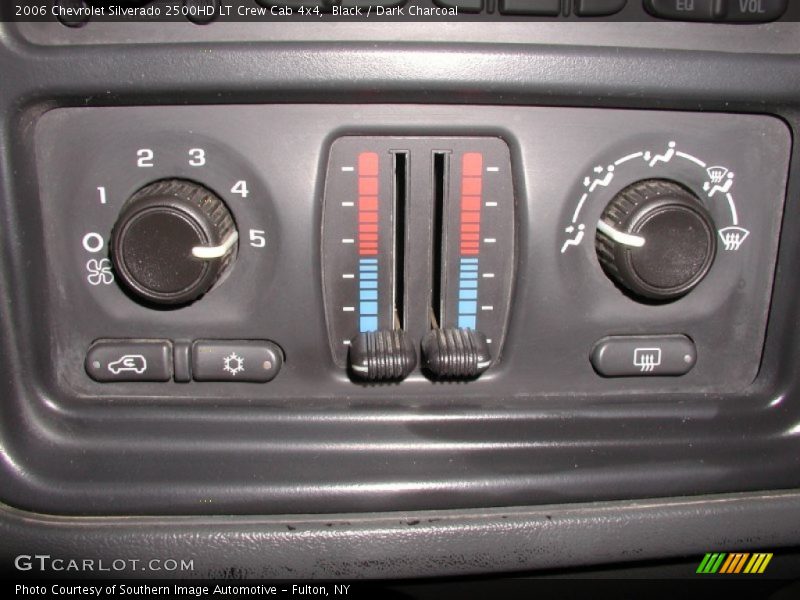 Black / Dark Charcoal 2006 Chevrolet Silverado 2500HD LT Crew Cab 4x4