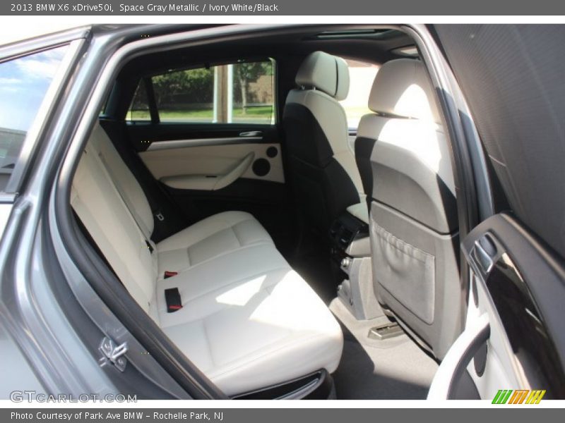  2013 X6 xDrive50i Ivory White/Black Interior