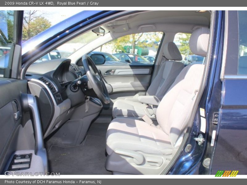 Royal Blue Pearl / Gray 2009 Honda CR-V LX 4WD