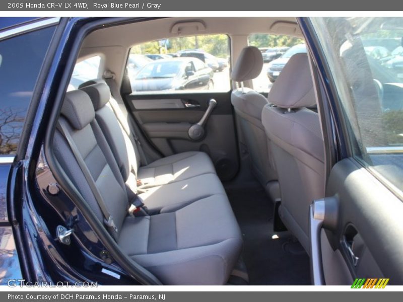 Royal Blue Pearl / Gray 2009 Honda CR-V LX 4WD