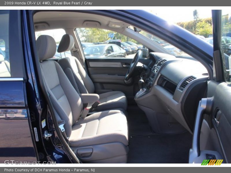 Royal Blue Pearl / Gray 2009 Honda CR-V LX 4WD